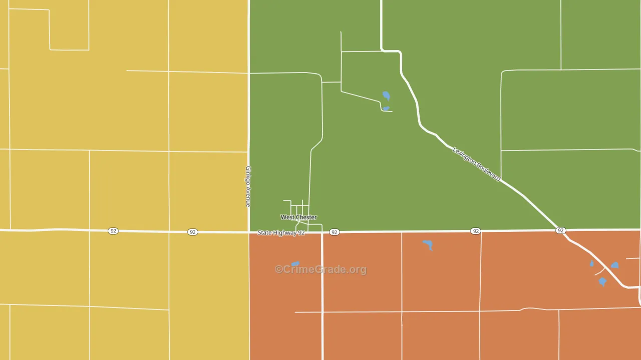 52359, IA Map of Drug-Related Crime Rates