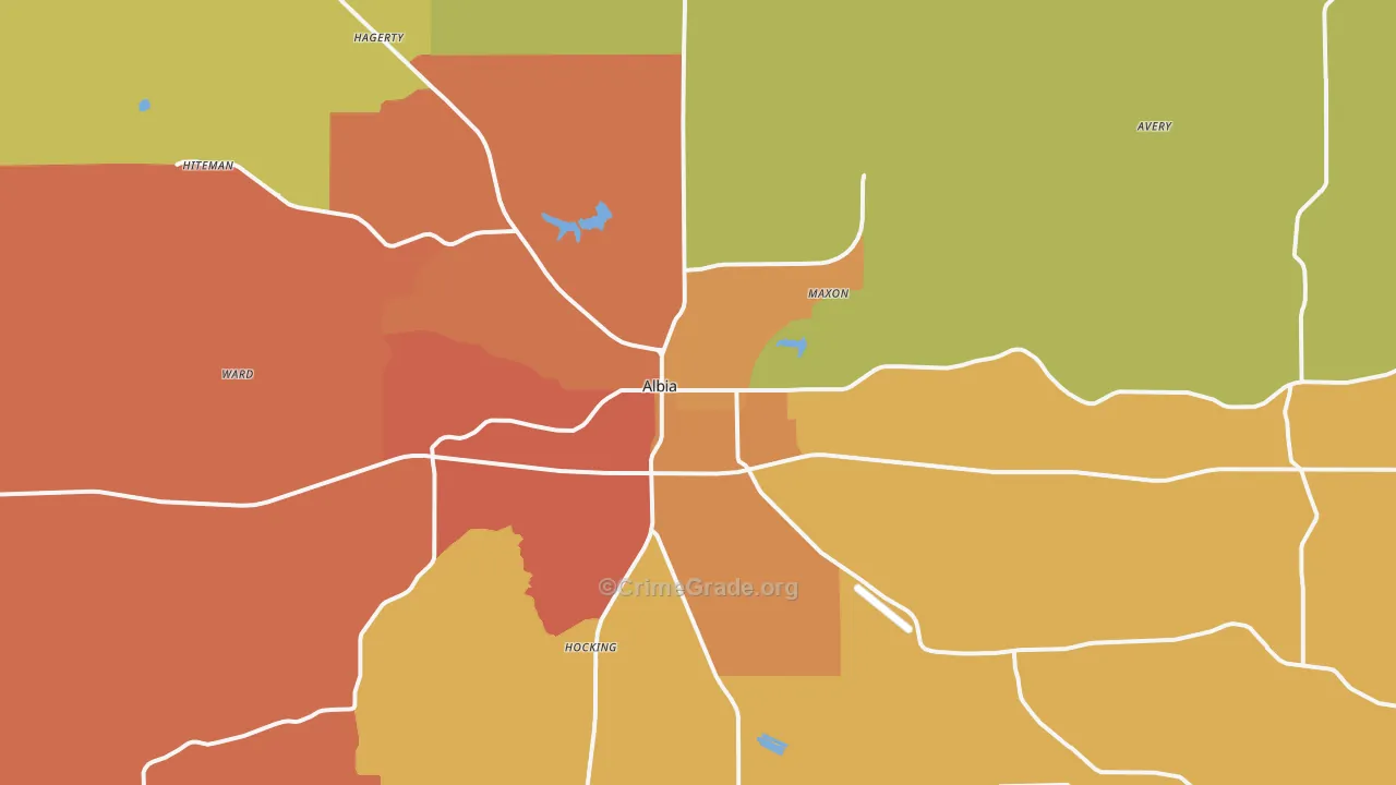 52531, IA Map of Drug-Related Crime Rates