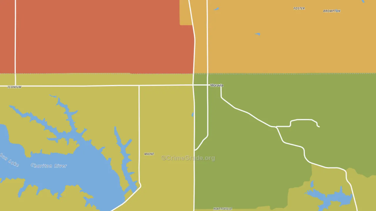 52571, IA Map of Drug-Related Crime Rates