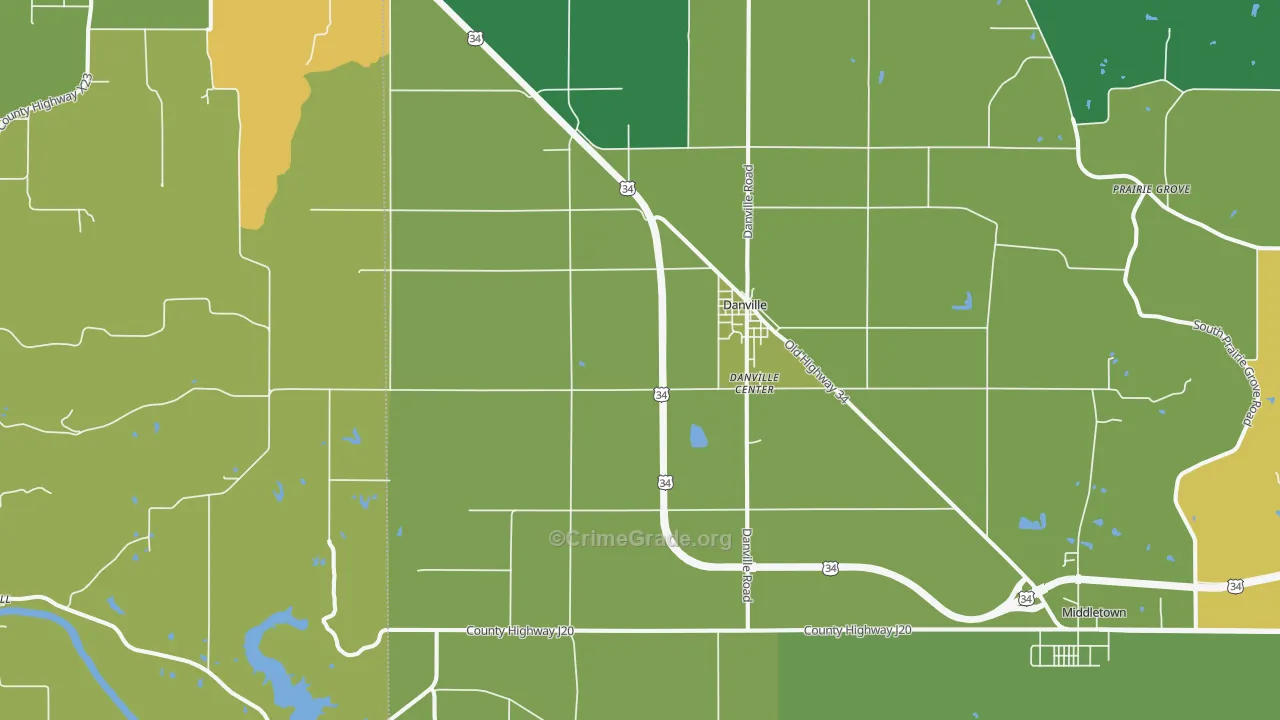 52623, IA Map of Drug-Related Crime Rates