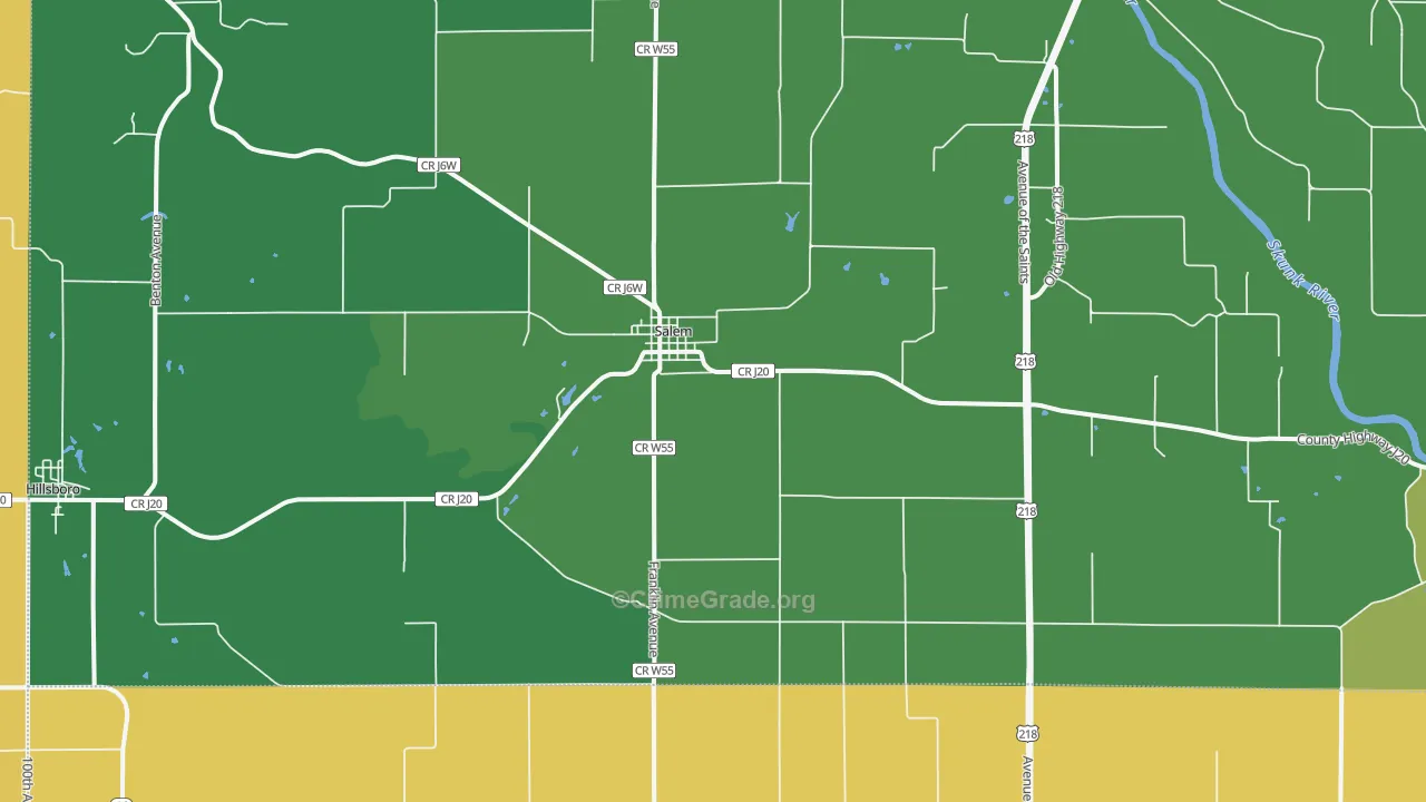 52649, IA Map of Drug-Related Crime Rates