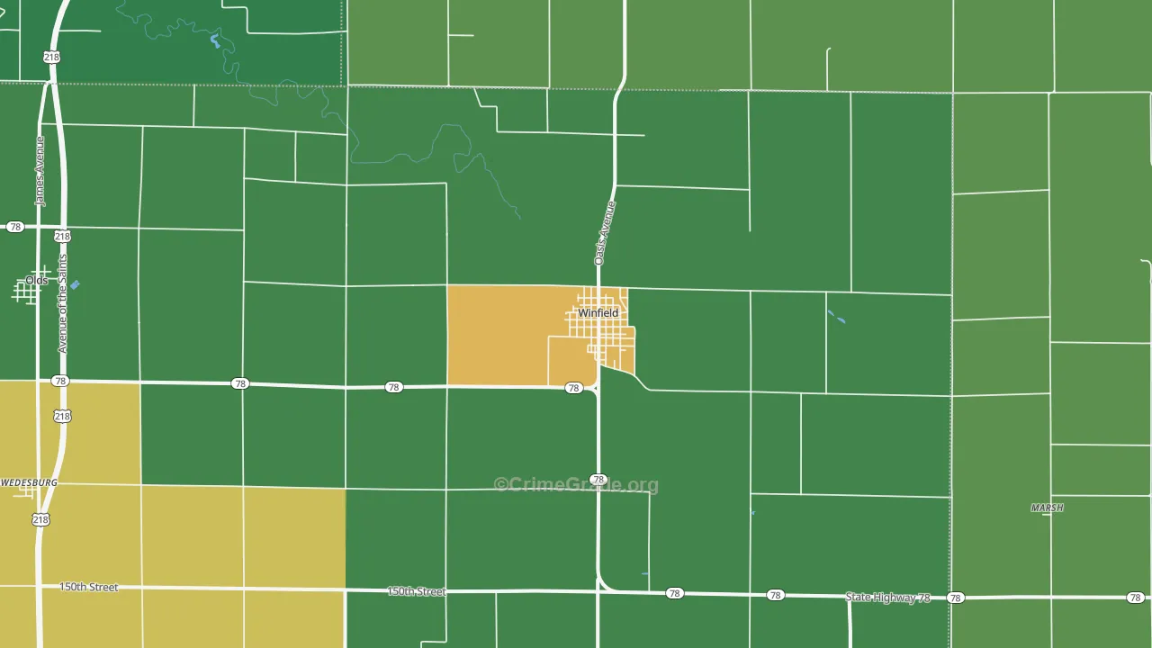 52659, IA Map of Drug-Related Crime Rates