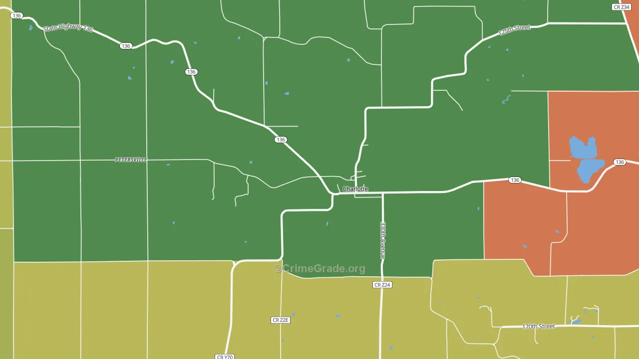 52731, IA Map of Drug-Related Crime Rates