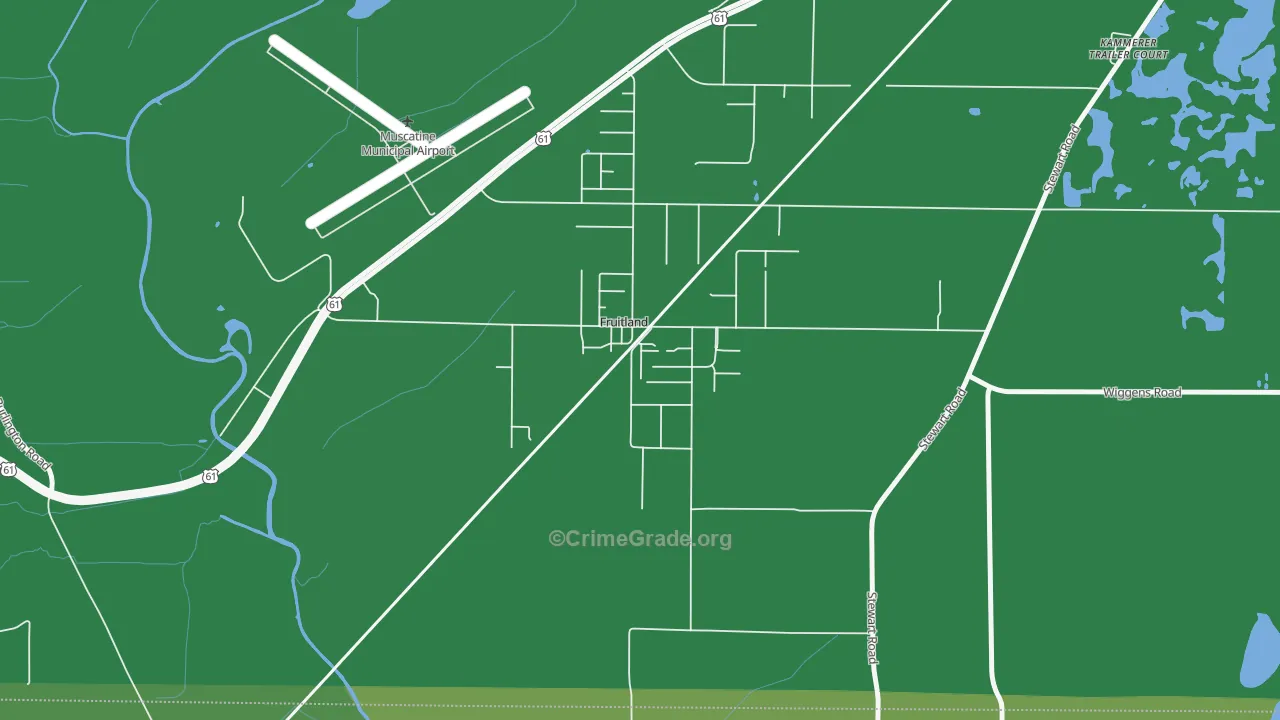 52749, IA Map of Drug-Related Crime Rates