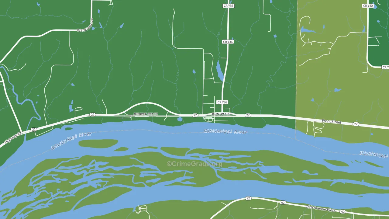 52759, IA Map of Drug-Related Crime Rates