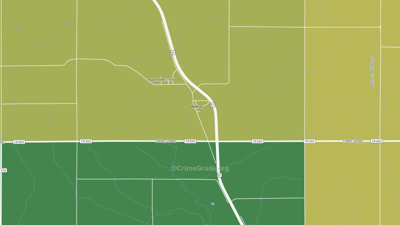52774, IA Map of Drug-Related Crime Rates