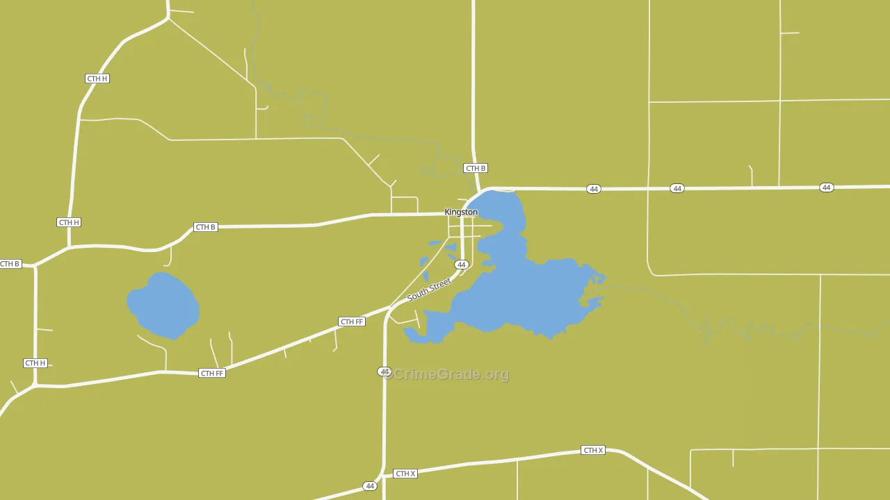 53939, WI Map of Drug-Related Crime Rates