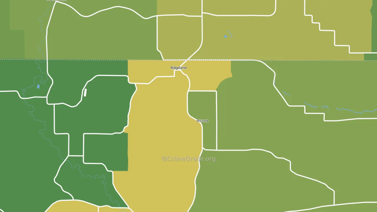 54763, WI Map of Drug-Related Crime Rates