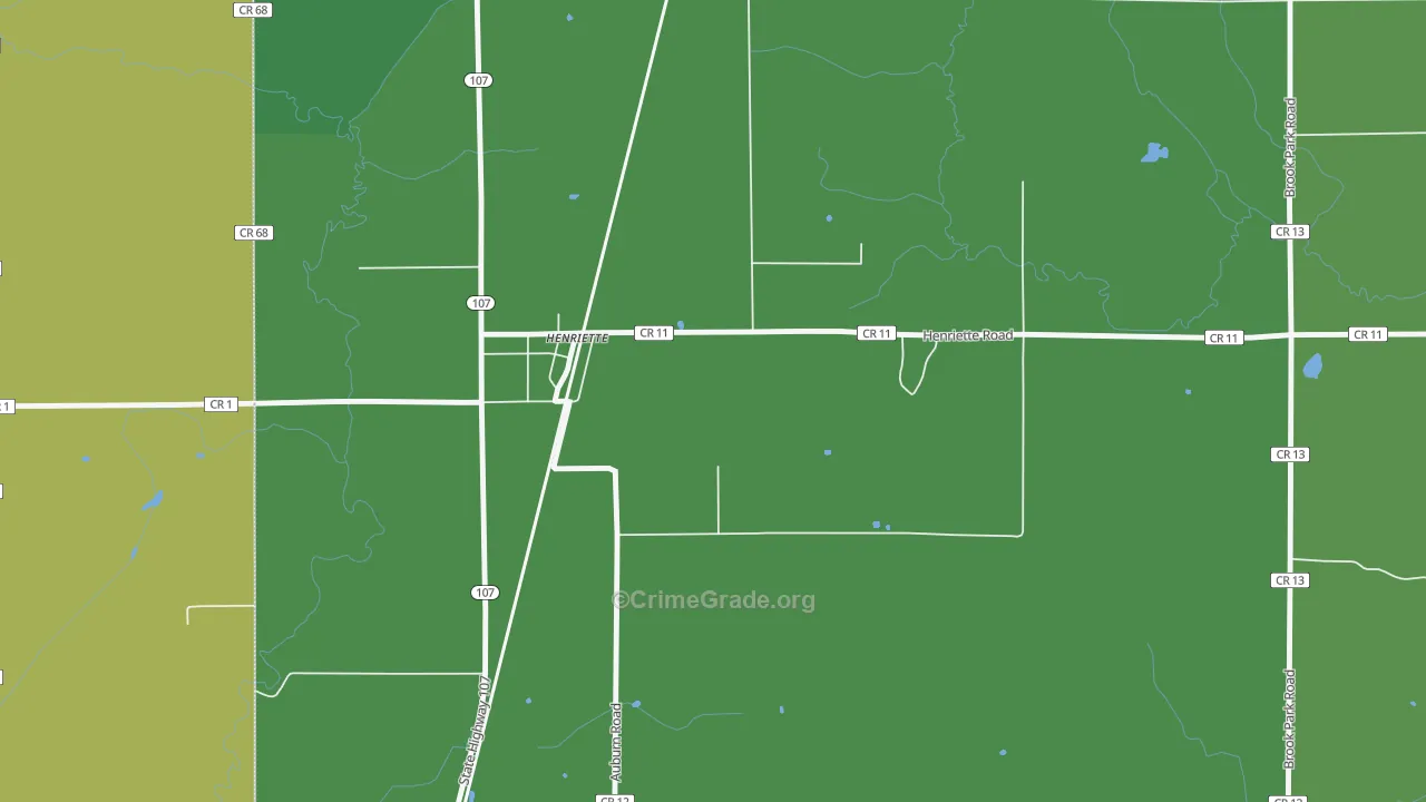 55036, MN Map of Drug-Related Crime Rates