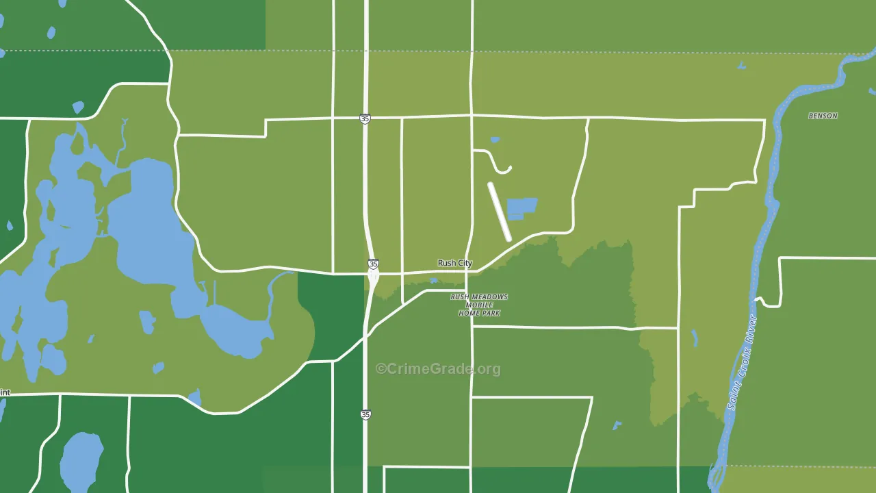 55069, MN Map of Drug-Related Crime Rates