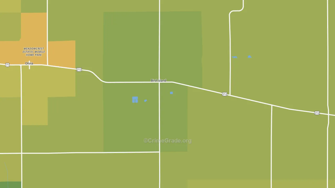 55310, MN Map of Drug-Related Crime Rates