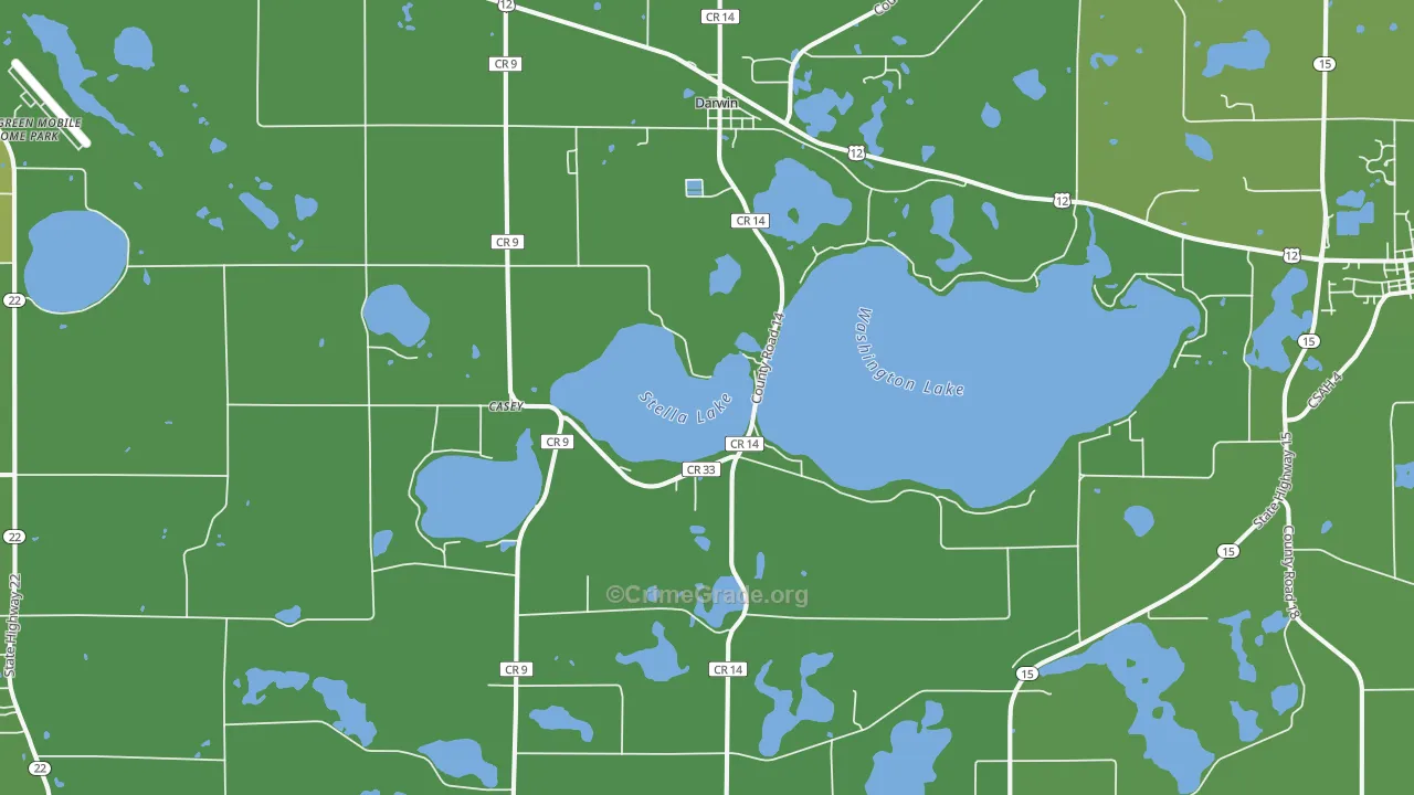 55324, MN Map of Drug-Related Crime Rates