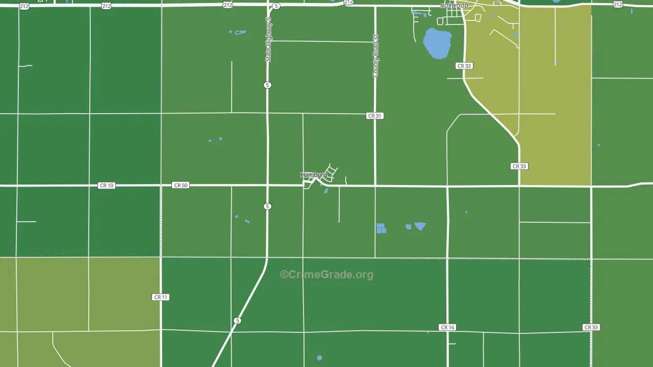 55339, MN Map of Drug-Related Crime Rates