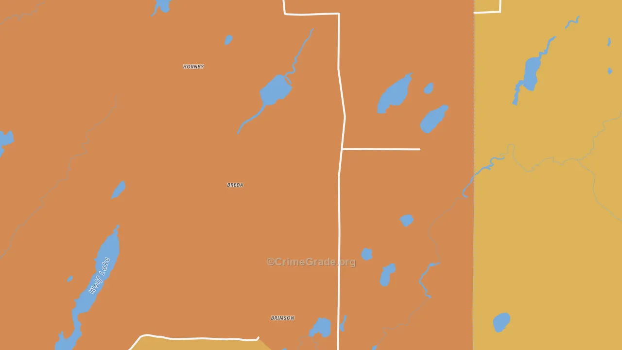 55602, MN Map of Drug-Related Crime Rates