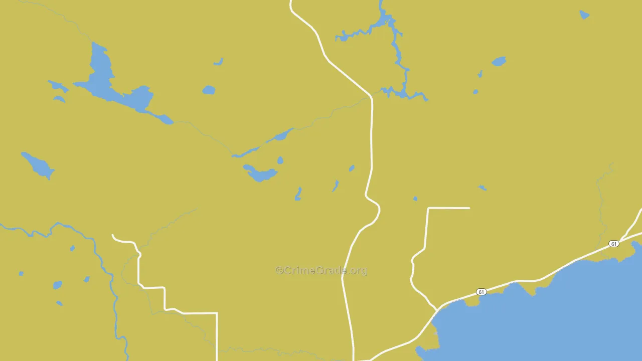 55606, MN Map of Drug-Related Crime Rates