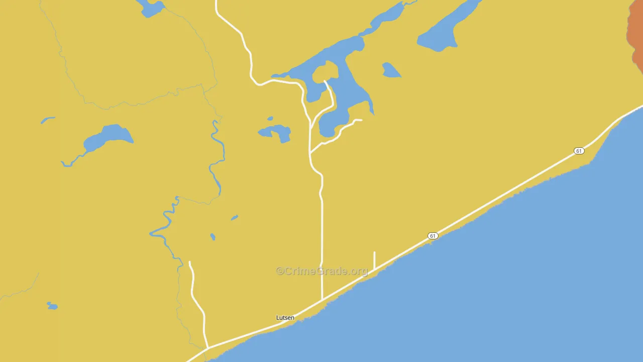 55612, MN Map of Drug-Related Crime Rates