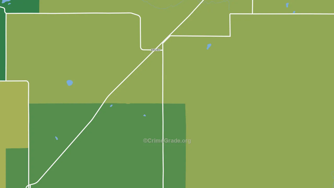55712, MN Map of Drug-Related Crime Rates
