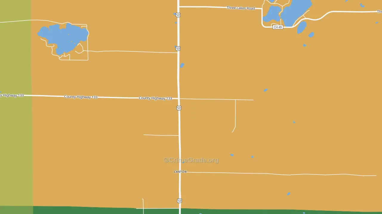 55717, MN Map of Drug-Related Crime Rates