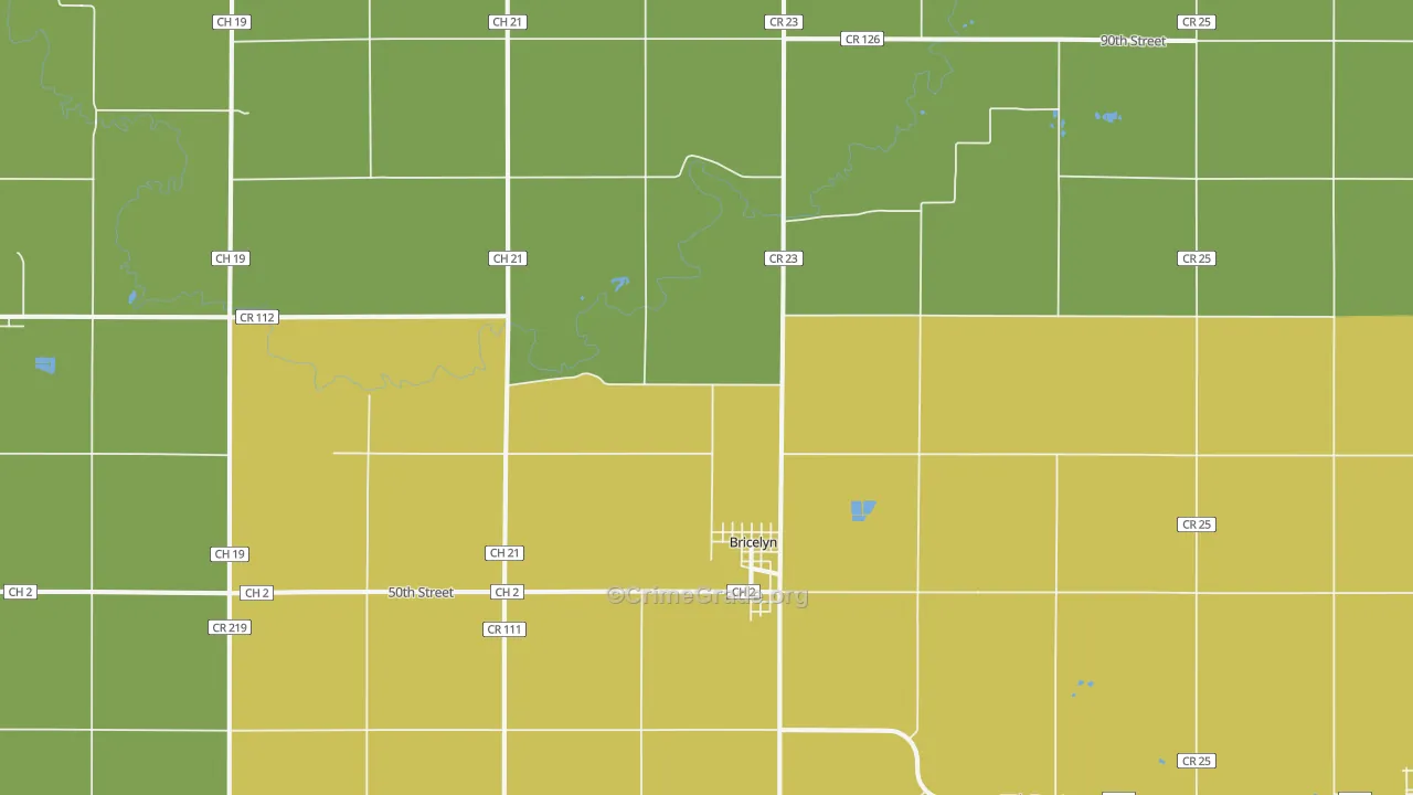 56014, MN Map of Drug-Related Crime Rates