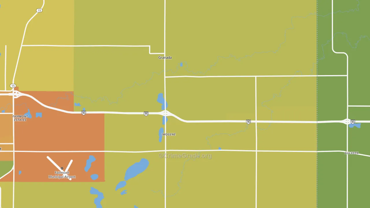 56039, MN Map of Drug-Related Crime Rates