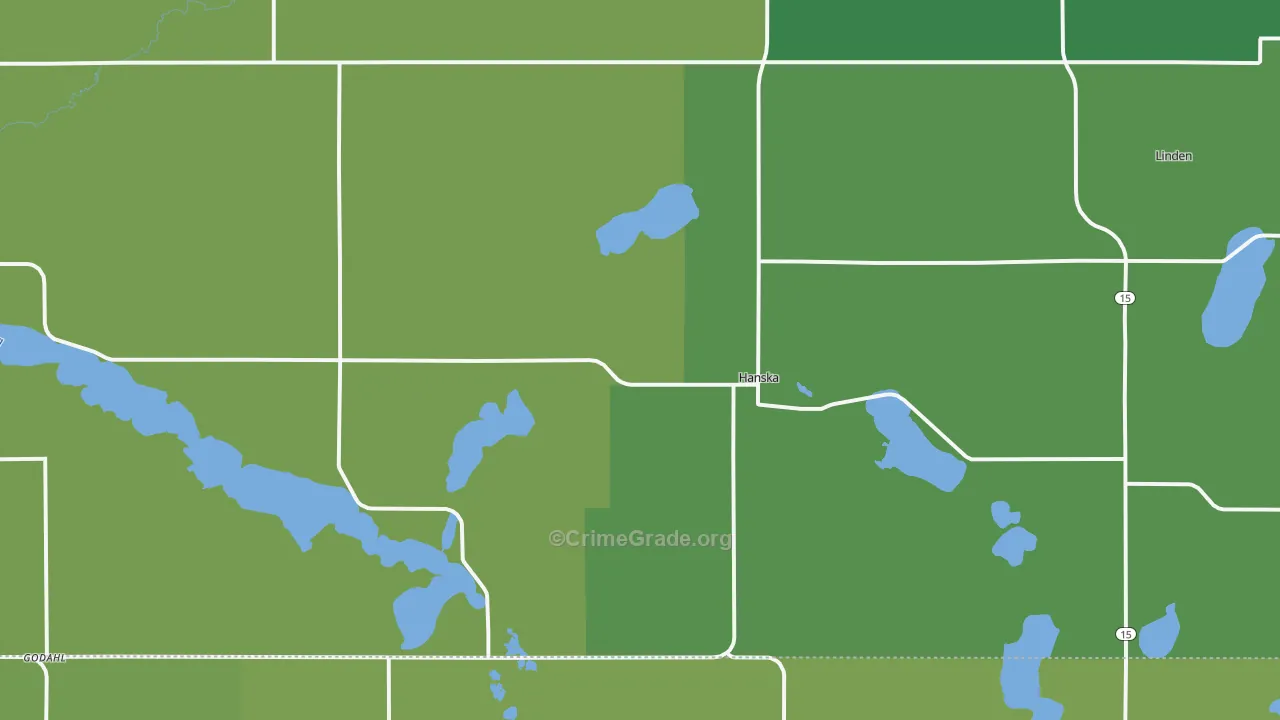 56041, MN Map of Drug-Related Crime Rates