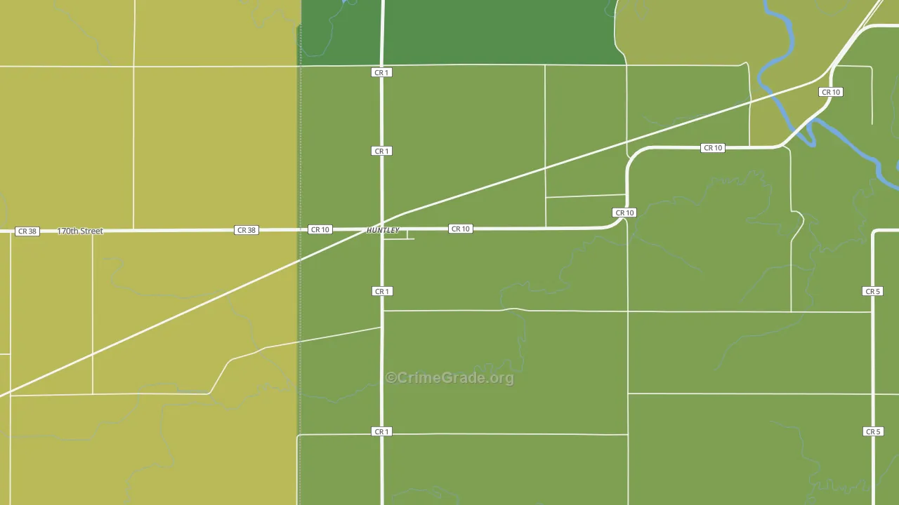 56047, MN Map of Drug-Related Crime Rates