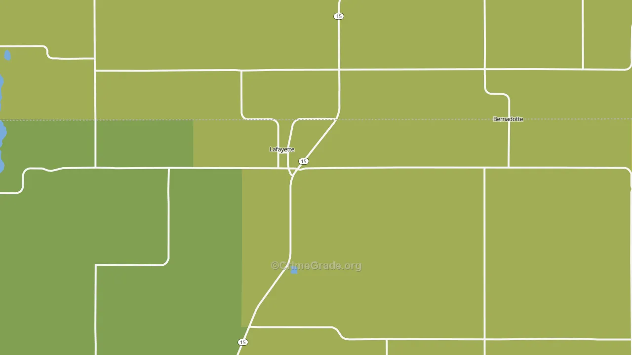 56054, MN Map of Drug-Related Crime Rates