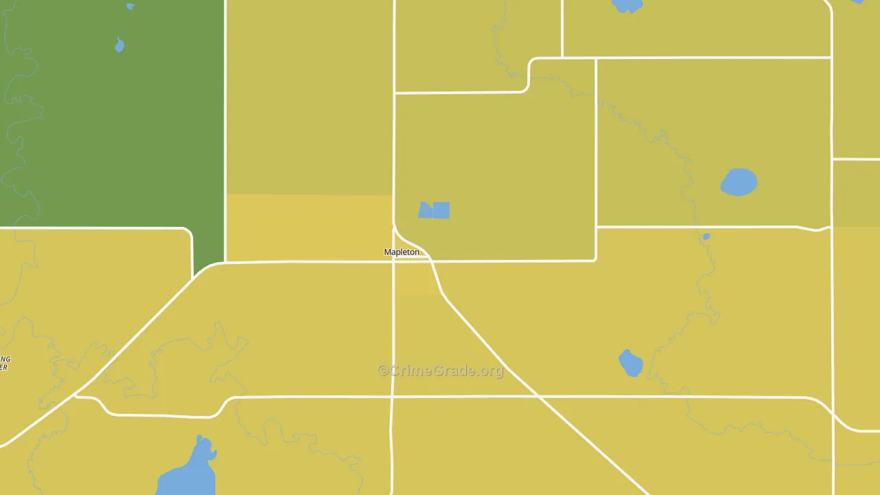 56065, MN Map of Drug-Related Crime Rates
