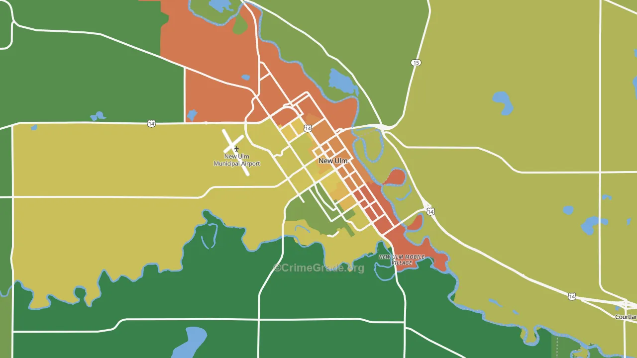 56073, MN Map of Drug-Related Crime Rates