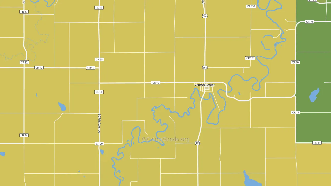 56090, MN Map of Drug-Related Crime Rates