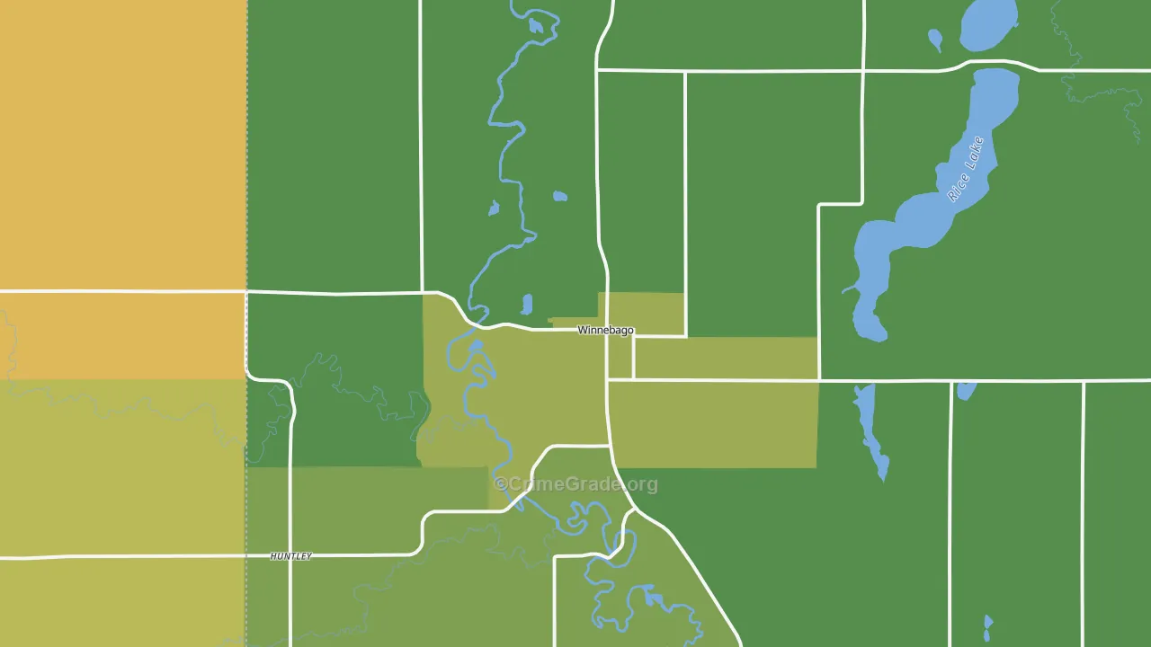 56098, MN Map of Drug-Related Crime Rates