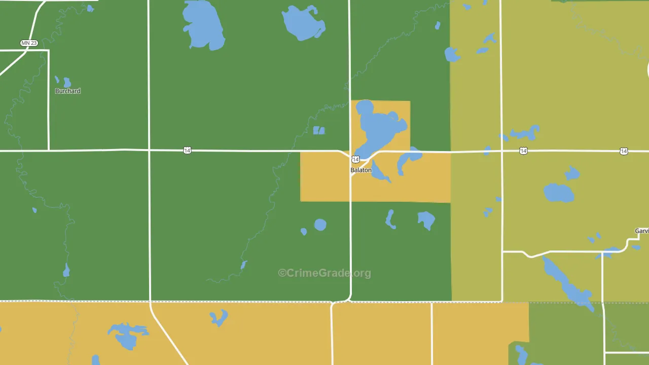 56115, MN Map of Drug-Related Crime Rates