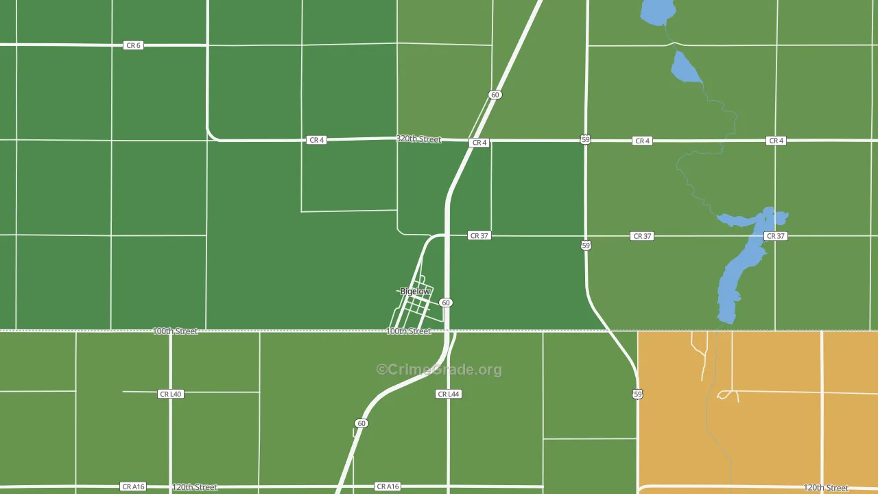 56117, MN Map of Drug-Related Crime Rates
