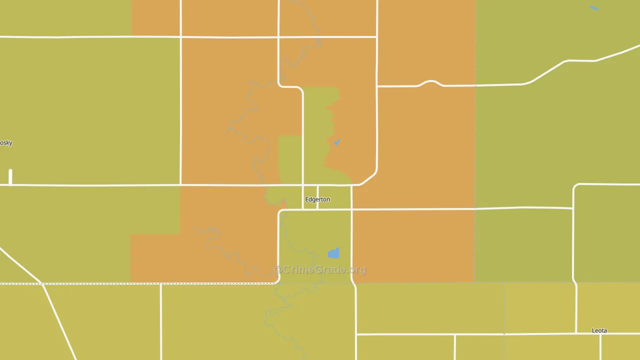 56128, MN Map of Drug-Related Crime Rates