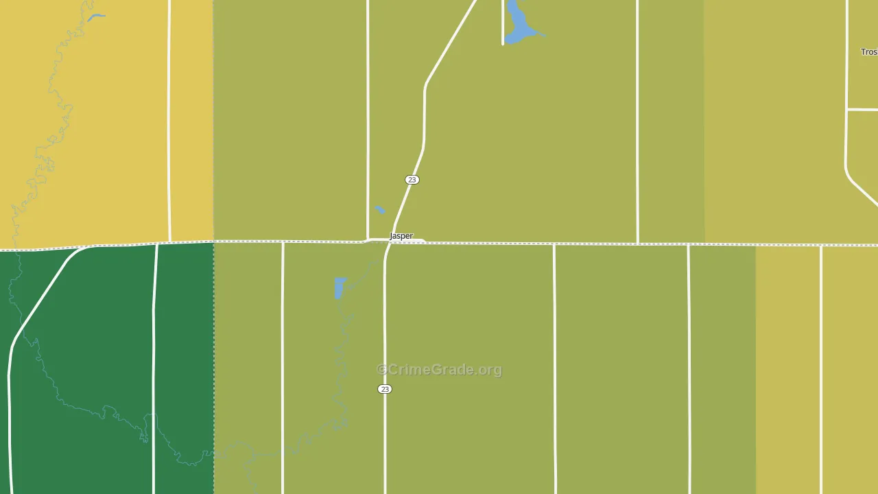 56144, MN Map of Drug-Related Crime Rates