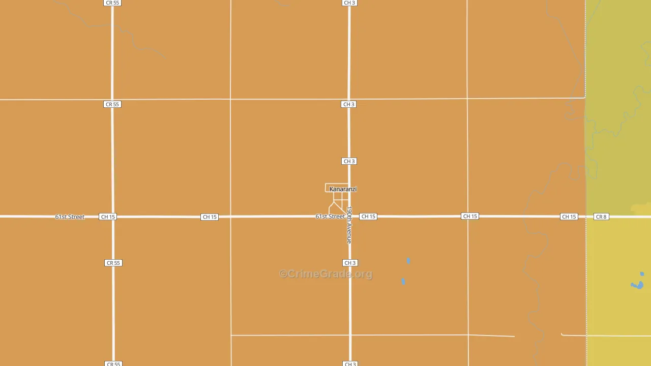 56146, MN Map of Drug-Related Crime Rates