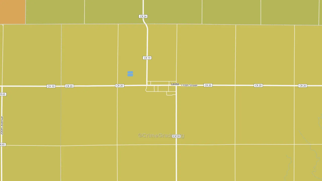 56153, MN Map of Drug-Related Crime Rates
