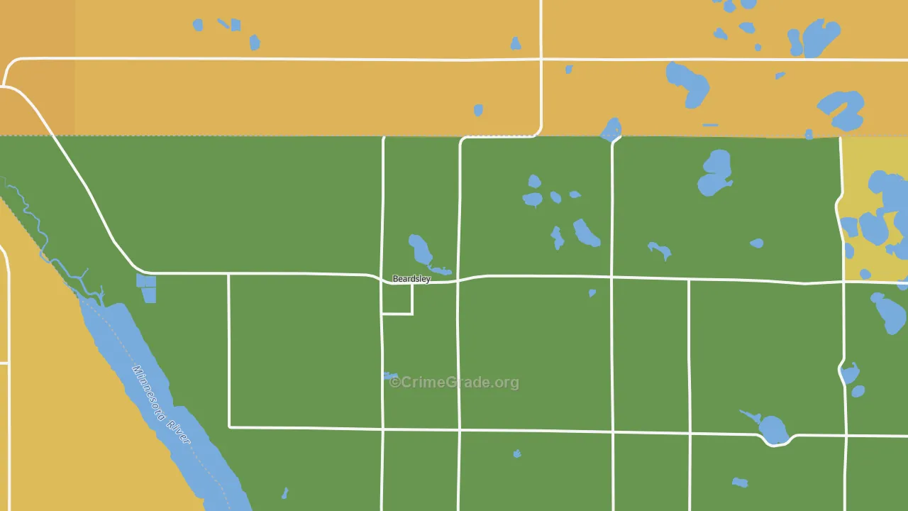 56211, MN Map of Drug-Related Crime Rates