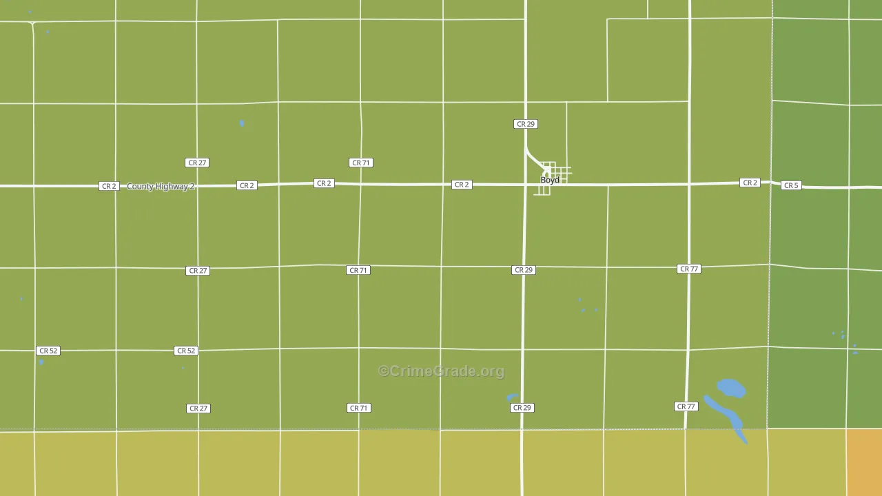 56218, MN Map of Drug-Related Crime Rates
