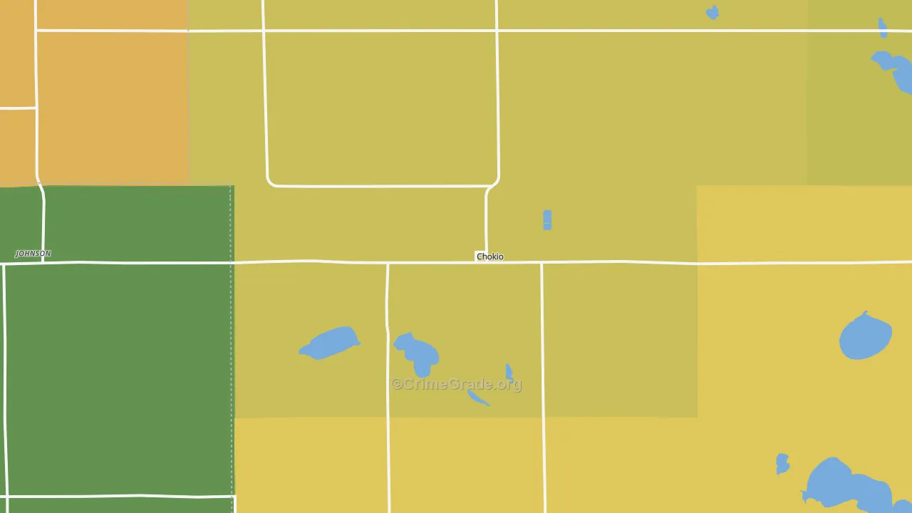 56221, MN Map of Drug-Related Crime Rates