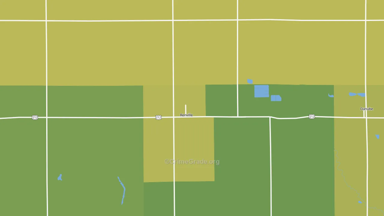 56284, MN Map of Drug-Related Crime Rates