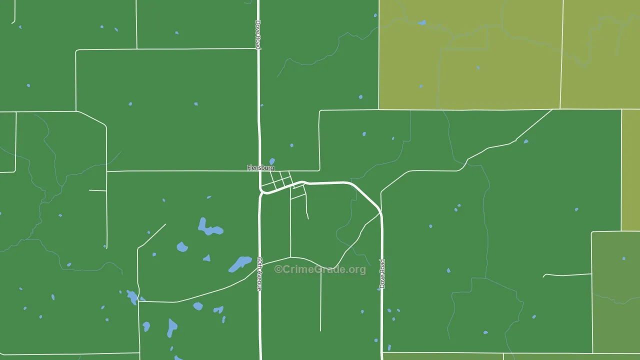 56328, MN Map of Drug-Related Crime Rates