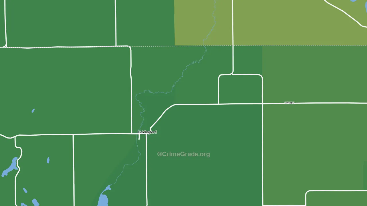 56340, MN Map of Drug-Related Crime Rates