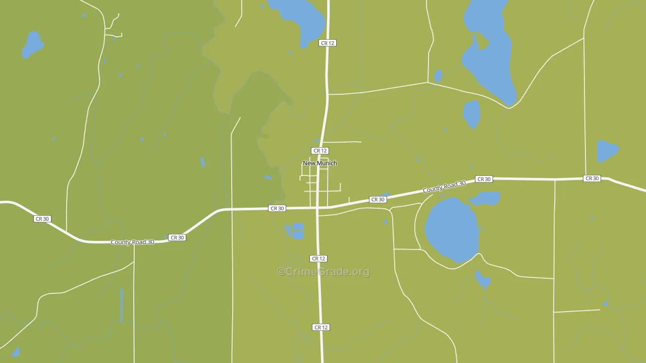56356, MN Map of Drug-Related Crime Rates