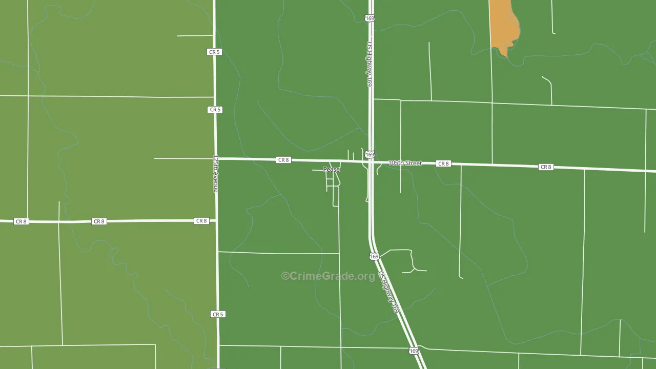 56363, MN Map of Drug-Related Crime Rates