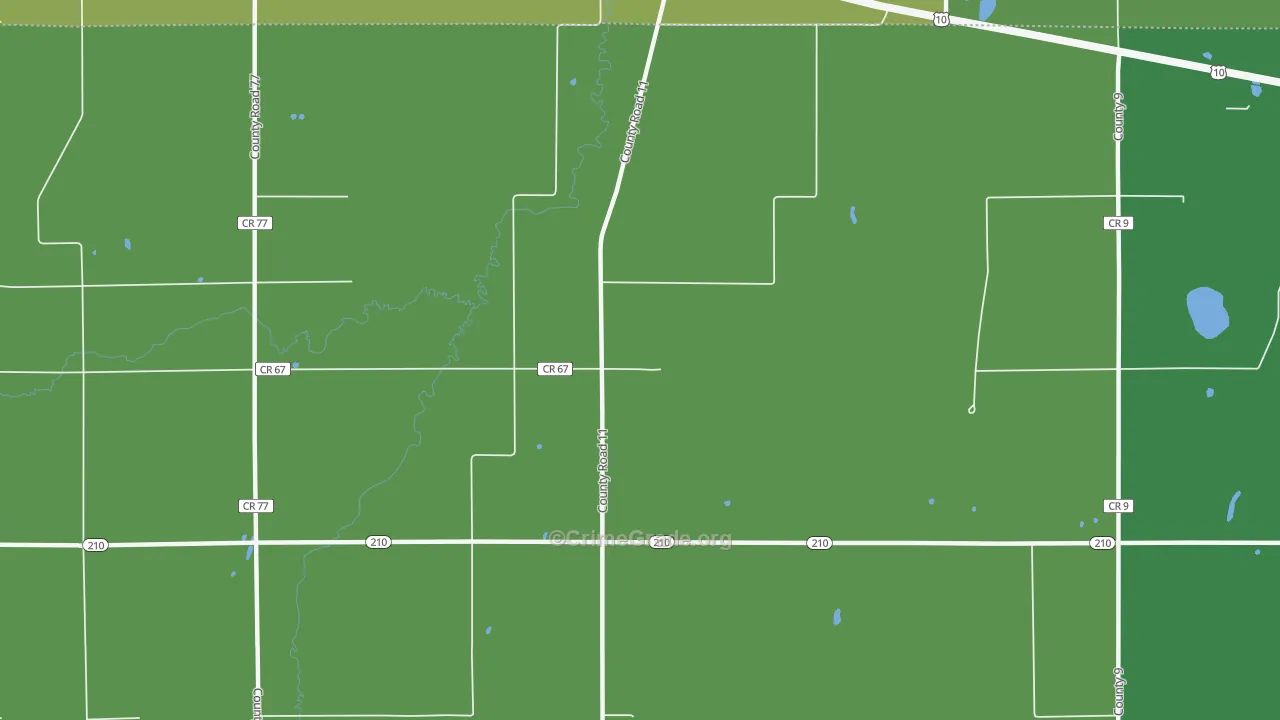 56434, MN Map of Drug-Related Crime Rates
