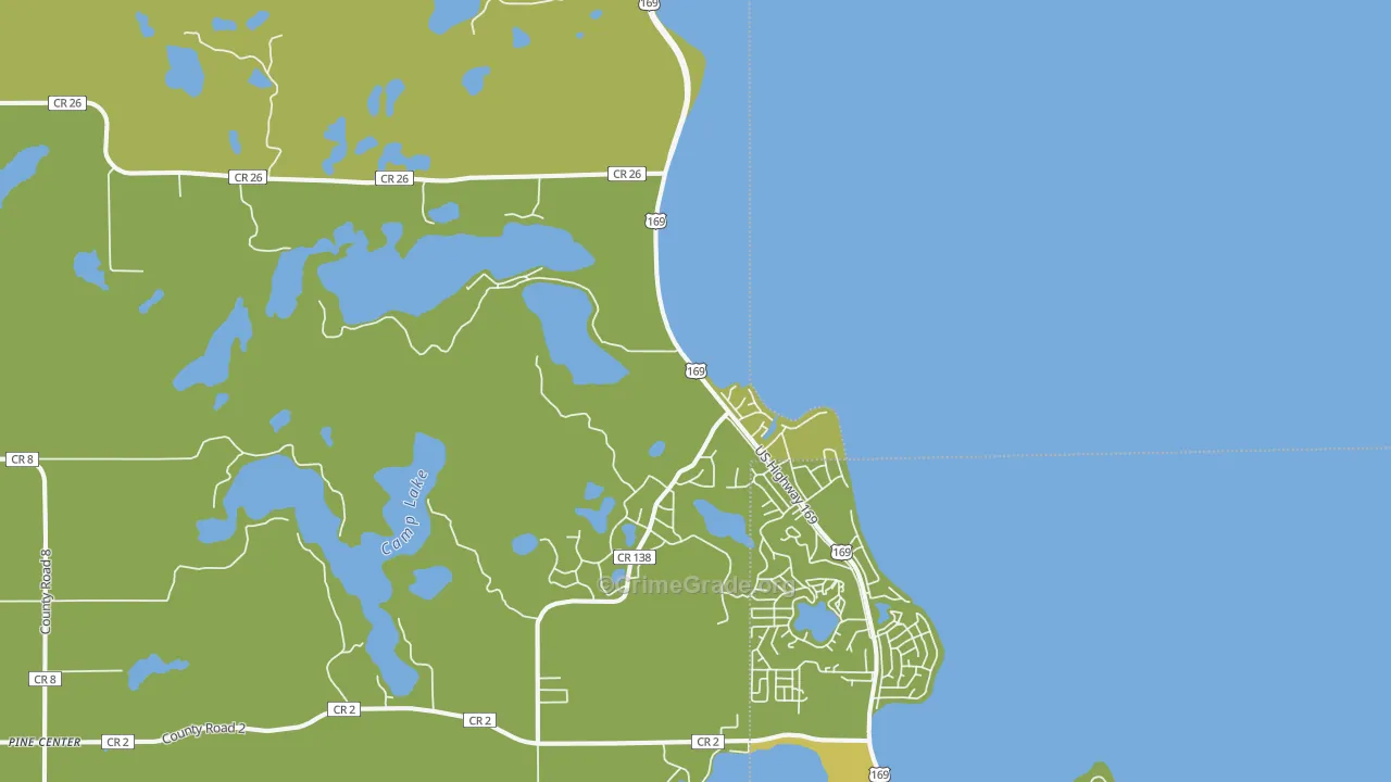 56450, MN Map of Drug-Related Crime Rates