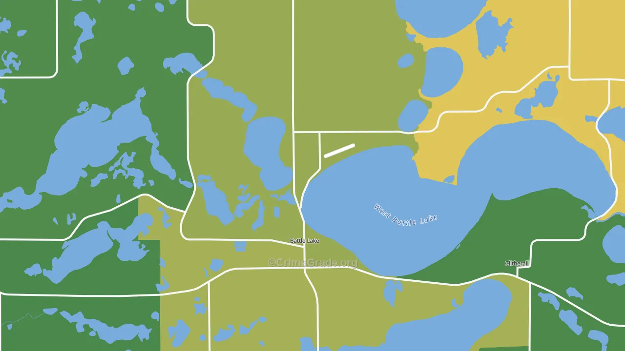 56515, MN Map of Drug-Related Crime Rates