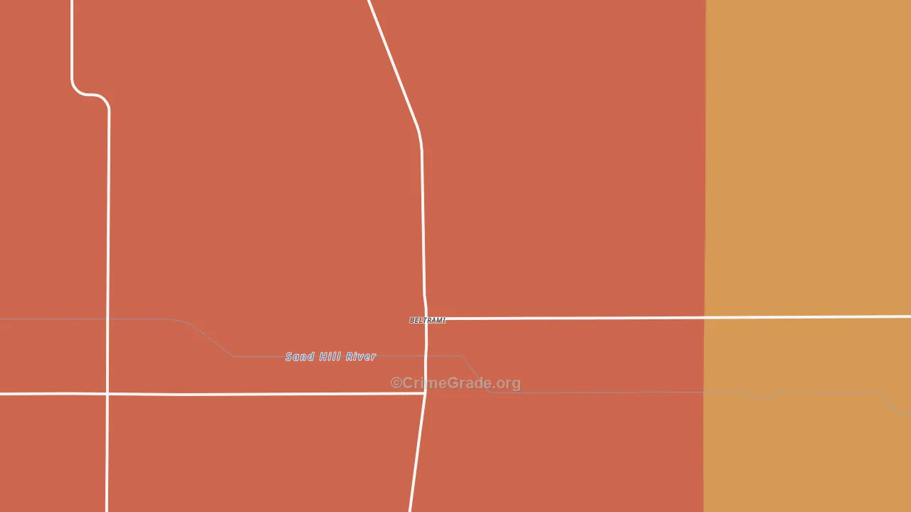 56517, MN Map of Drug-Related Crime Rates