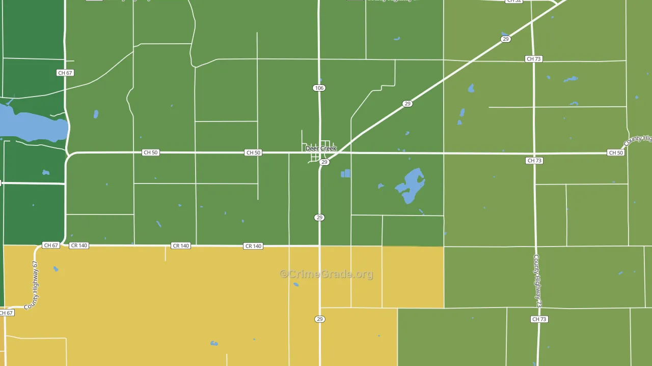 56527, MN Map of Drug-Related Crime Rates